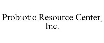 PROBIOTIC RESOURCE CENTER, INC.