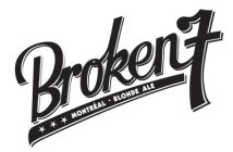 BROKEN7 MONTRÉAL BLONDE ALE