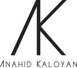 AK ANAHID KALOYAN