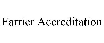 FARRIER ACCREDITATION