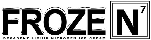 FROZEN 7 DECADENT LIQUID NITROGEN ICE CREAM