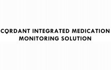 CORDANT INTEGRATED MEDICATION MONITORING SOLUTION