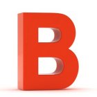 B