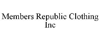 MEMBERS REPUBLIC