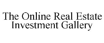 THE ONLINE REAL ESTATE INVESTMENT GALLERY