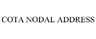 COTA NODAL ADDRESS