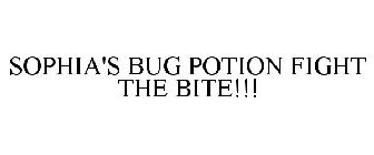 SOPHIA'S BUG POTION FIGHT THE BITE!!!