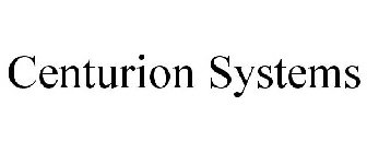 CENTURION SYSTEMS