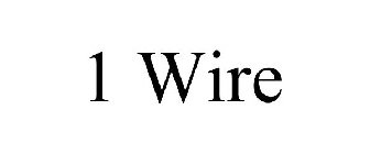 1 WIRE