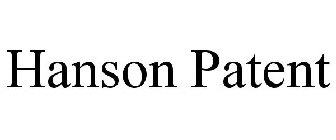 HANSON PATENT