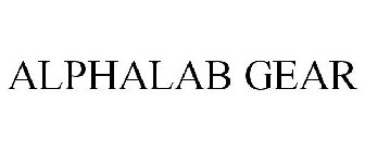 ALPHALAB GEAR