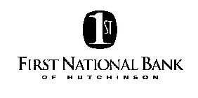 1ST FIRST NATIONAL BANK OF HUTCHINSON