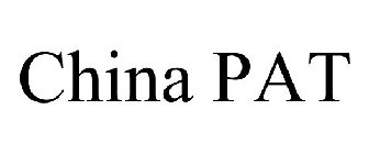CHINA PAT