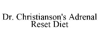 DR. CHRISTIANSON'S ADRENAL RESET