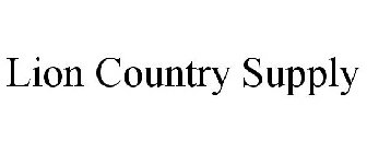 LION COUNTRY SUPPLY