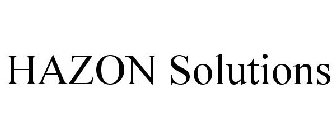 HAZON SOLUTIONS