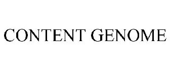 CONTENT GENOME