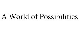 A WORLD OF POSSIBILITIES