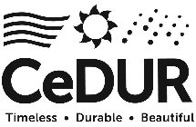 CEDUR TIMELESS · DURABLE · BEAUTIFUL