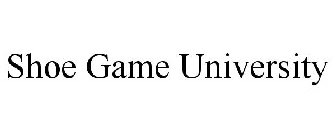 SHOE GAME UNIVERSITY