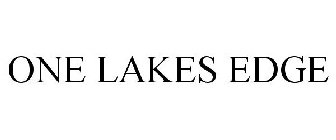 ONE LAKES EDGE