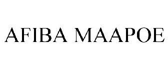 AFIBA MAAPOE