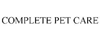 COMPLETE PET CARE