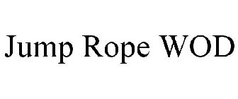 JUMP ROPE WOD