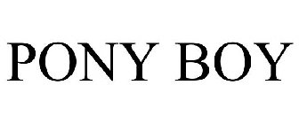 PONY BOY