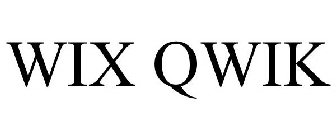 WIX QWIK