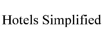 HOTELS SIMPLIFIED