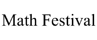 MATH FESTIVAL