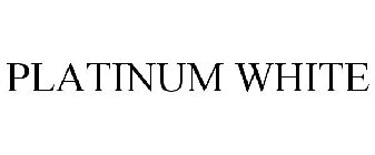 PLATINUM WHITE