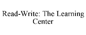 READ-WRITE: THE LEARNING CENTER