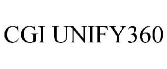 CGI UNIFY360