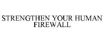 STRENGTHEN YOUR HUMAN FIREWALL