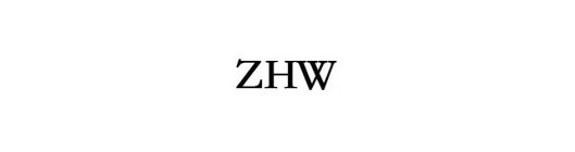 ZHW