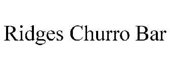 RIDGES CHURRO BAR