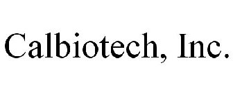 CALBIOTECH, INC.