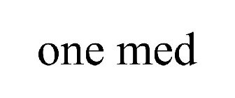 ONE MED