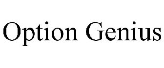 OPTION GENIUS