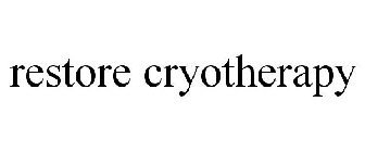 RESTORE CRYOTHERAPY