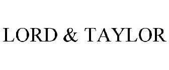 LORD & TAYLOR