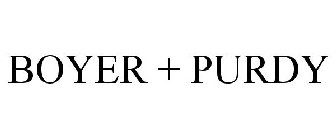 BOYER + PURDY