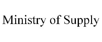 MINISTRY OF SUPPLY