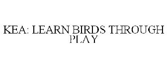 KEA: LEARN BIRDS THROUGH PLAY