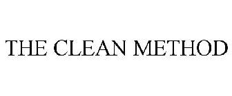 THE CLEAN METHOD