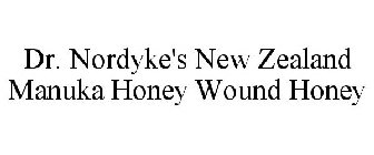 DR. NORDYKE'S NEW ZEALAND MANUKA HONEY WOUND HONEY