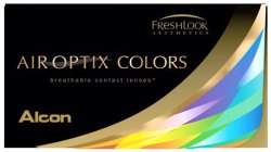 FRESHLOOK  AESTHETICS  AIR OPTIX COLORS BREATHABLE CONTACT LENSES ALCON