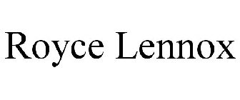 ROYCE LENNOX